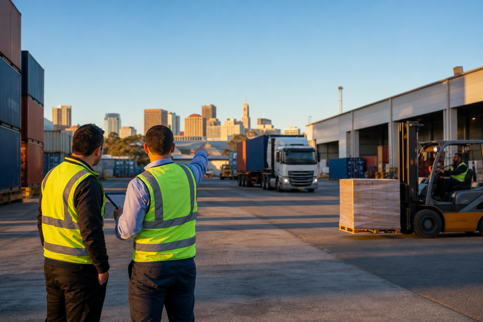 Freight coordination from Adelaide, South Australia